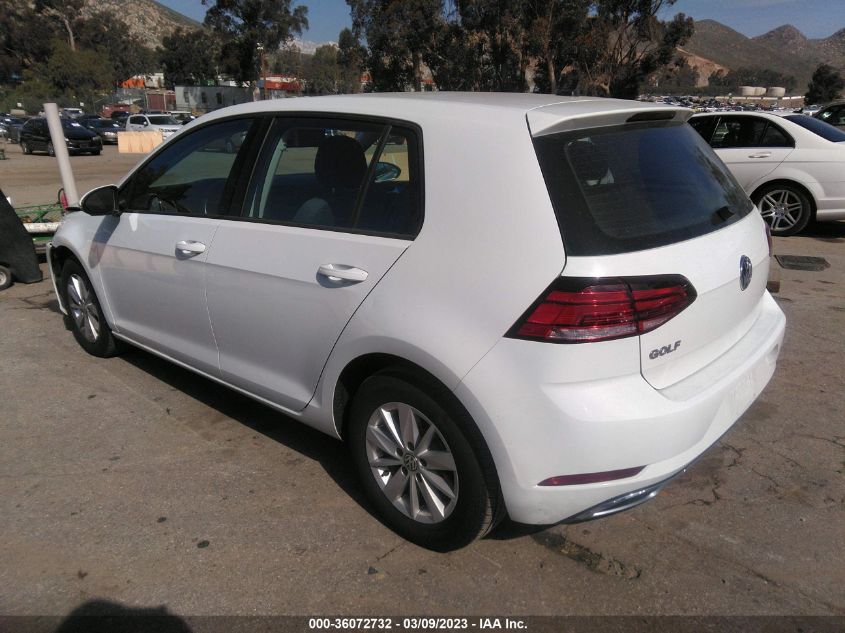 2018 VOLKSWAGEN GOLF S/SE - 3VWG17AU0JM280715