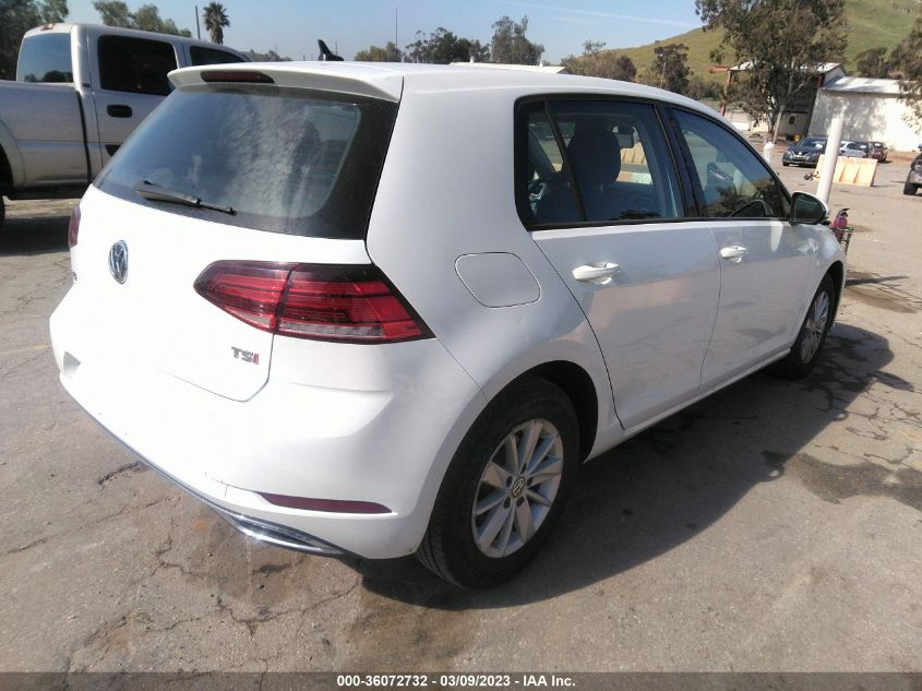 2018 VOLKSWAGEN GOLF S/SE - 3VWG17AU0JM280715