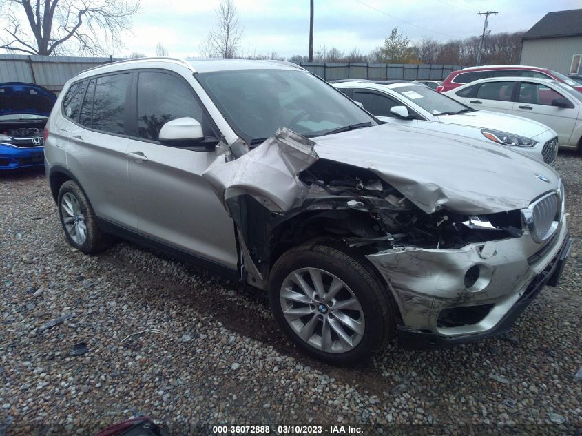 2015 BMW X3 XDRIVE28I - 5UXWX9C54F0D56947