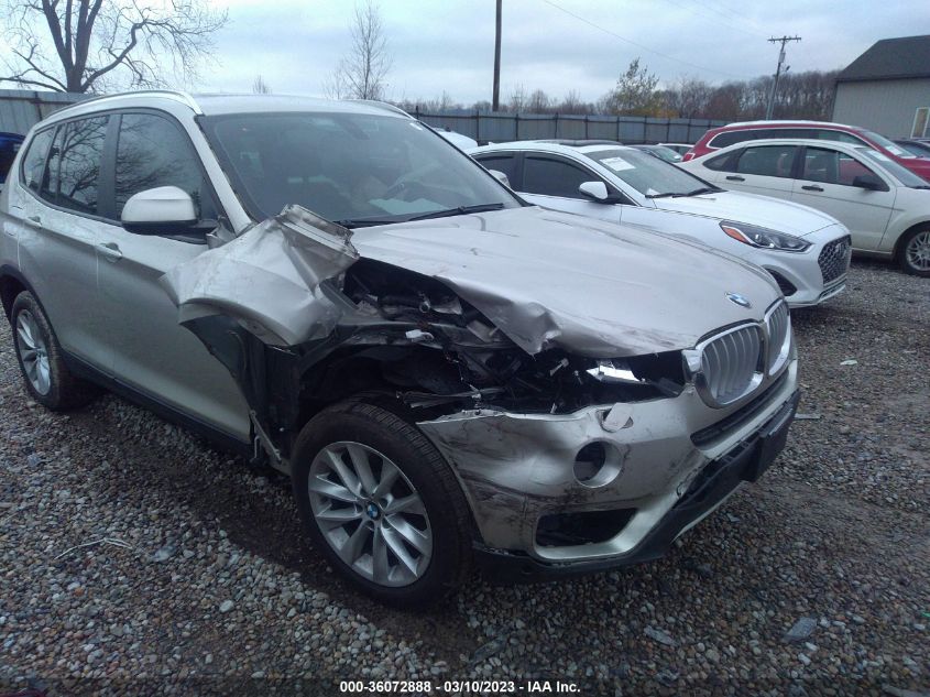 2015 BMW X3 XDRIVE28I - 5UXWX9C54F0D56947