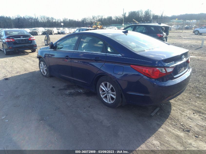 2013 HYUNDAI SONATA GLS PZEV - 5NPEB4ACXDH662614