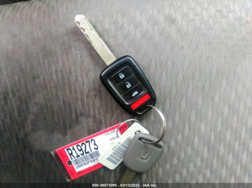 2015 HONDA CIVIC SEDAN LX - 19XFB2F50FE249854