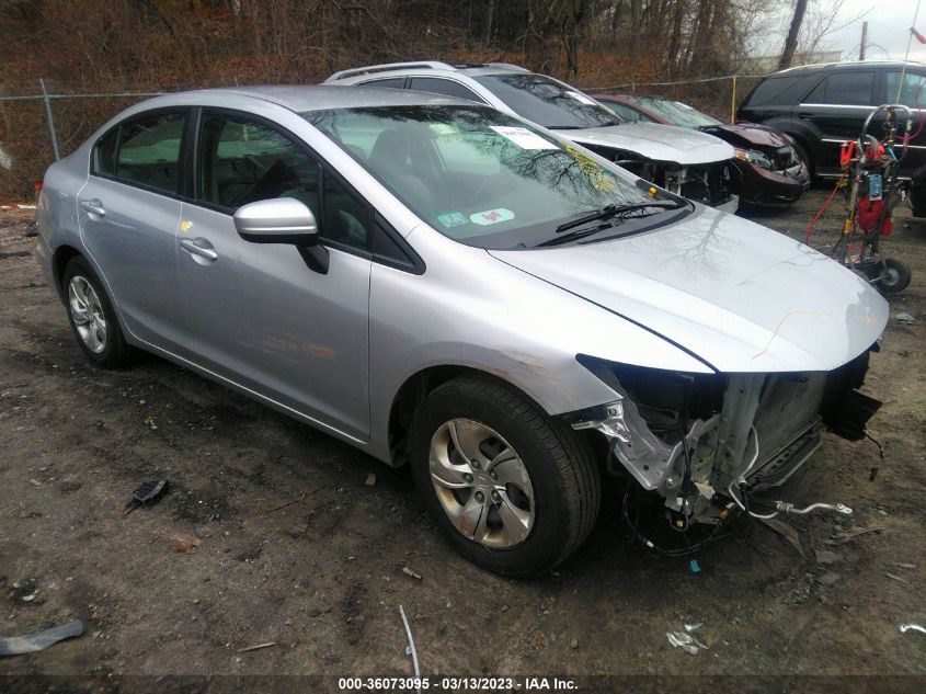 2015 HONDA CIVIC SEDAN LX - 19XFB2F50FE249854