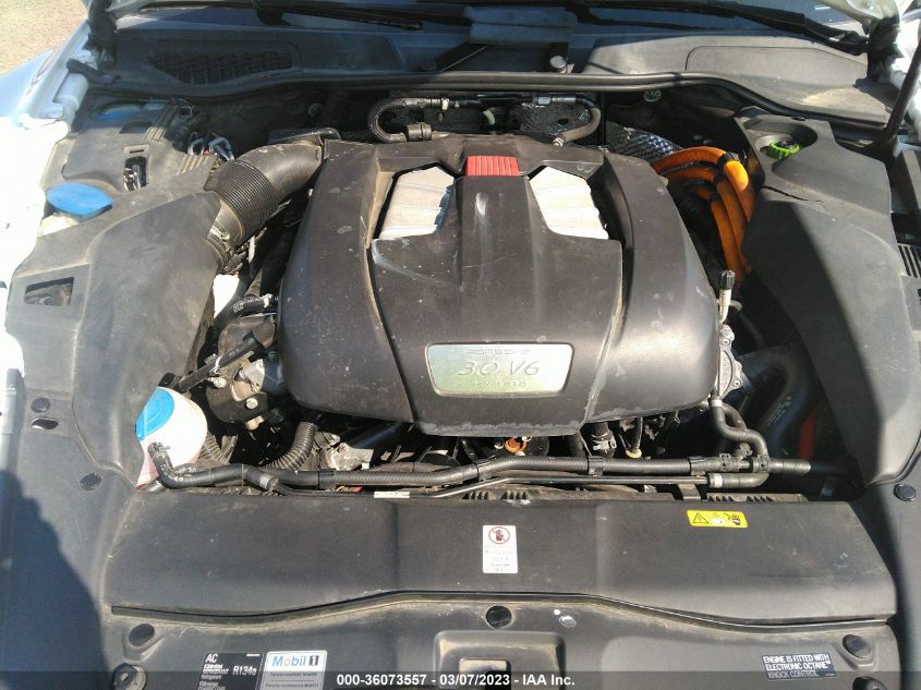 2014 PORSCHE CAYENNE S HYBRID - WP1AE2A26ELA50794