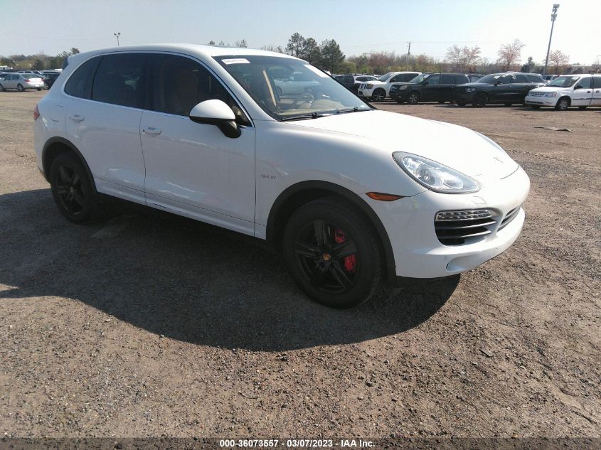 2014 PORSCHE CAYENNE S HYBRID - WP1AE2A26ELA50794