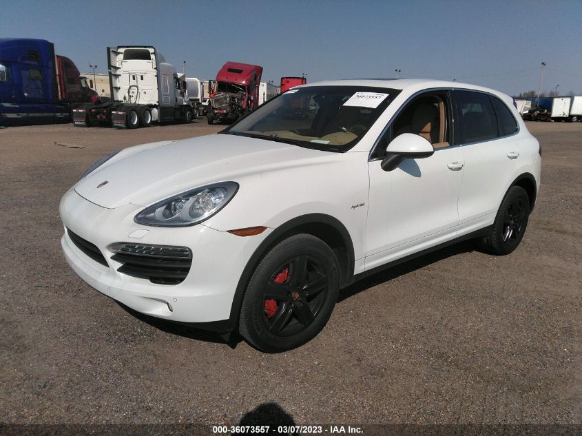 2014 PORSCHE CAYENNE S HYBRID - WP1AE2A26ELA50794