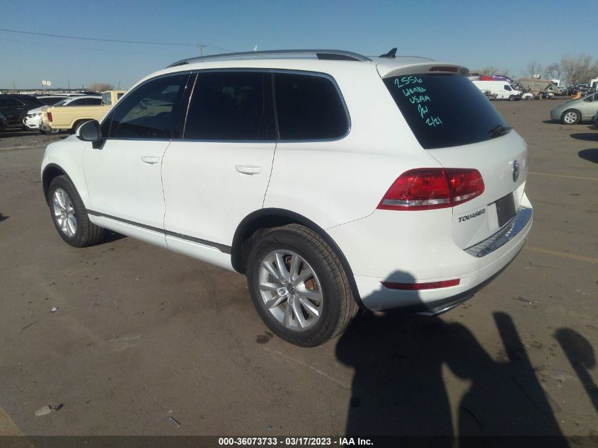 2013 VOLKSWAGEN TOUAREG SPORT W/NAV WVGEF9BP7DD005029