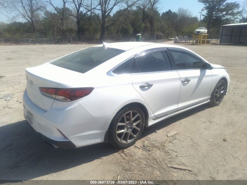 2018 HYUNDAI SONATA SPORT - 5NPE34AB1JH692276