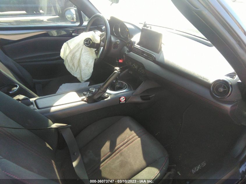 2019 MAZDA MX-5 MIATA RF CLUB JM1NDAL74K0302161