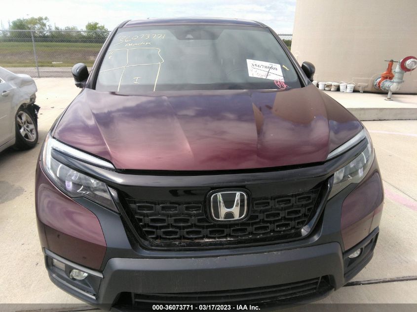 2020 HONDA PASSPORT EX-L - 5FNYF7H58LB001056