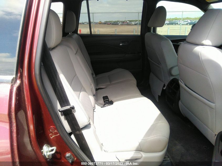 2020 HONDA PASSPORT EX-L - 5FNYF7H58LB001056