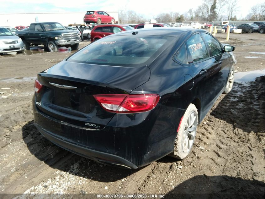 2015 CHRYSLER 200 S - 1C3CCCBB9FN749142