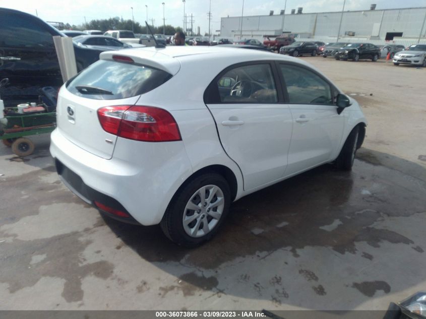 2014 KIA RIO LX - KNADM5A32E6340120
