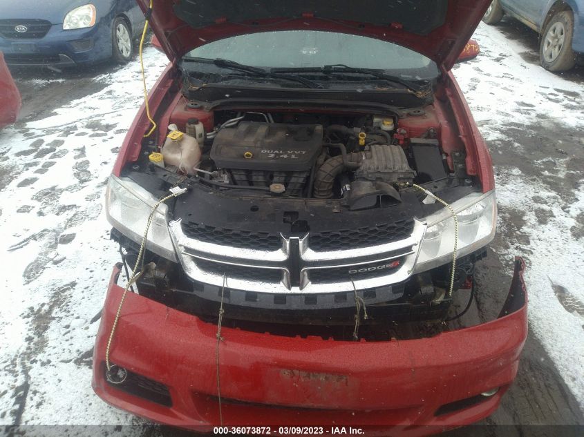 2013 DODGE AVENGER SXT - 1C3CDZCB8DN606906