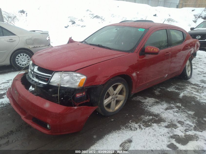 2013 DODGE AVENGER SXT - 1C3CDZCB8DN606906