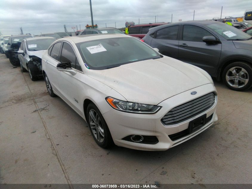 2015 FORD FUSION ENERGI TITANIUM - 3FA6P0SU1FR245409