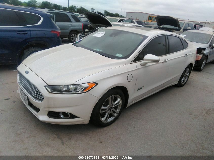2015 FORD FUSION ENERGI TITANIUM - 3FA6P0SU1FR245409