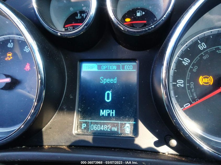 2013 BUICK REGAL TURBO PREMIUM 1 - 2G4GS5EV4D9155071