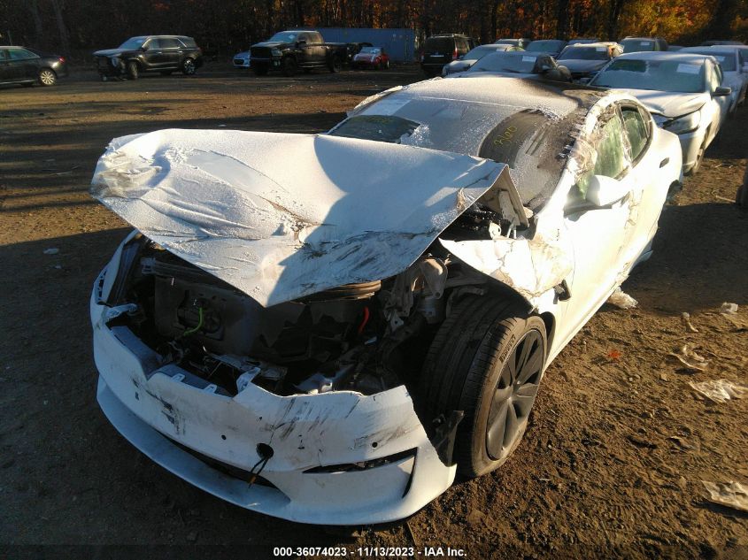 2022 TESLA MODEL S - 5YJSA1E54NF488023
