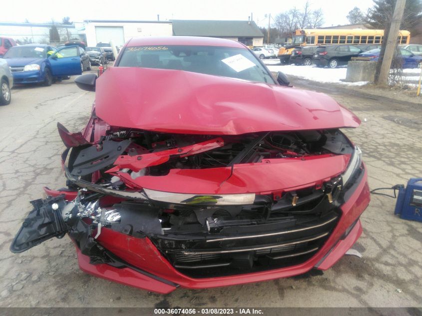 2022 HONDA ACCORD SEDAN SPORT - 1HGCV1F38NA031778