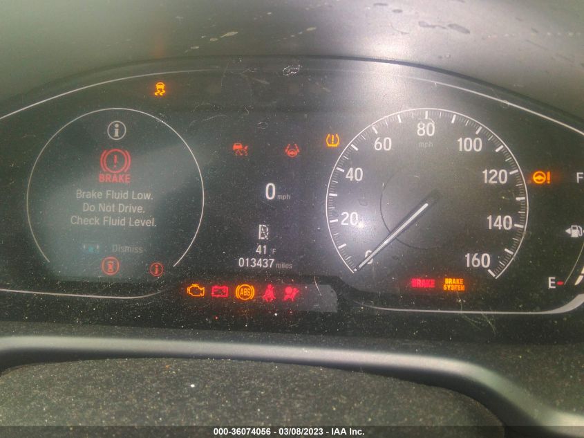 2022 HONDA ACCORD SEDAN SPORT - 1HGCV1F38NA031778
