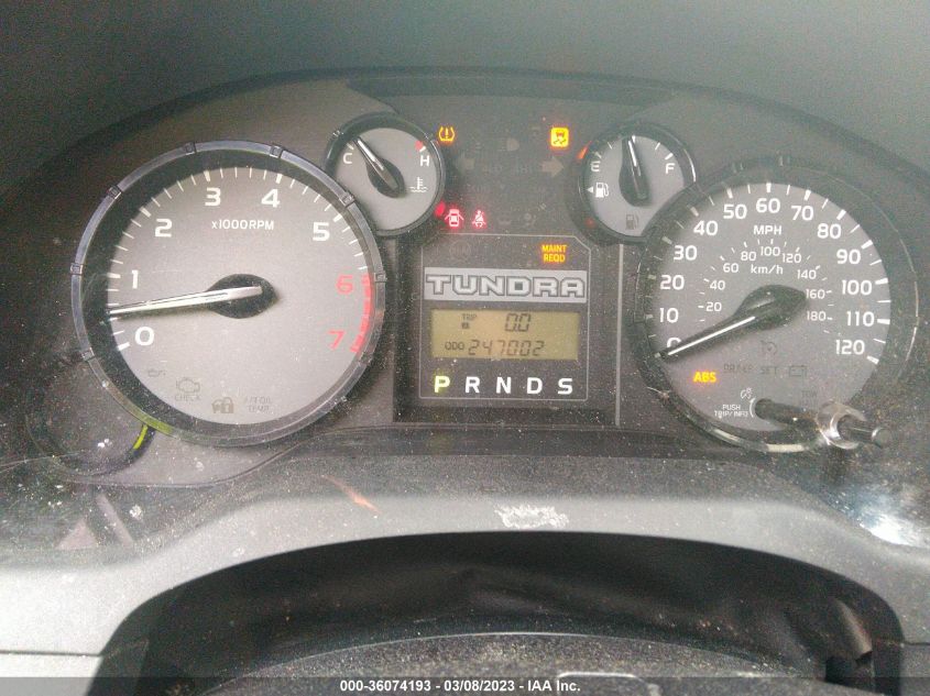 2014 TOYOTA TUNDRA 2WD TRUCK SR - 5TFRU5F12EX032827