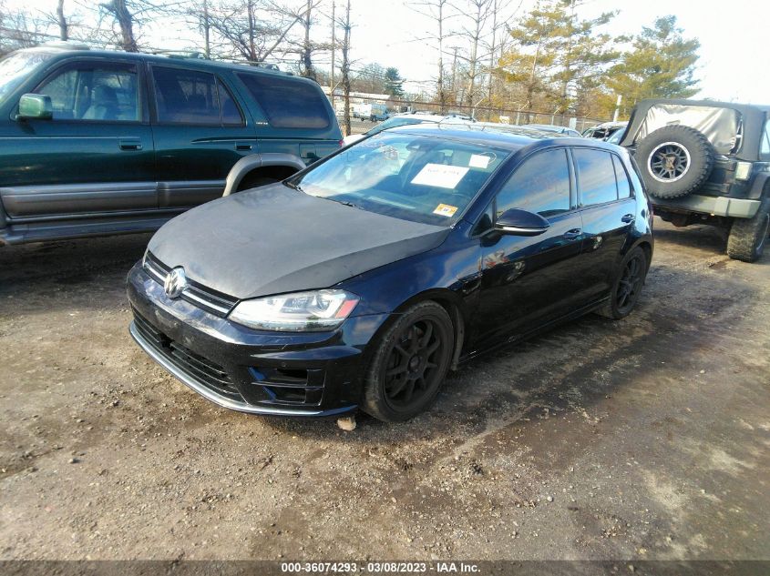 2016 VOLKSWAGEN GOLF R - WVWUF7AU2GW207331