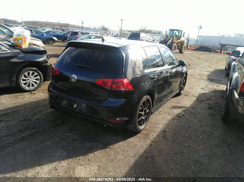 2016 VOLKSWAGEN GOLF R - WVWUF7AU2GW207331