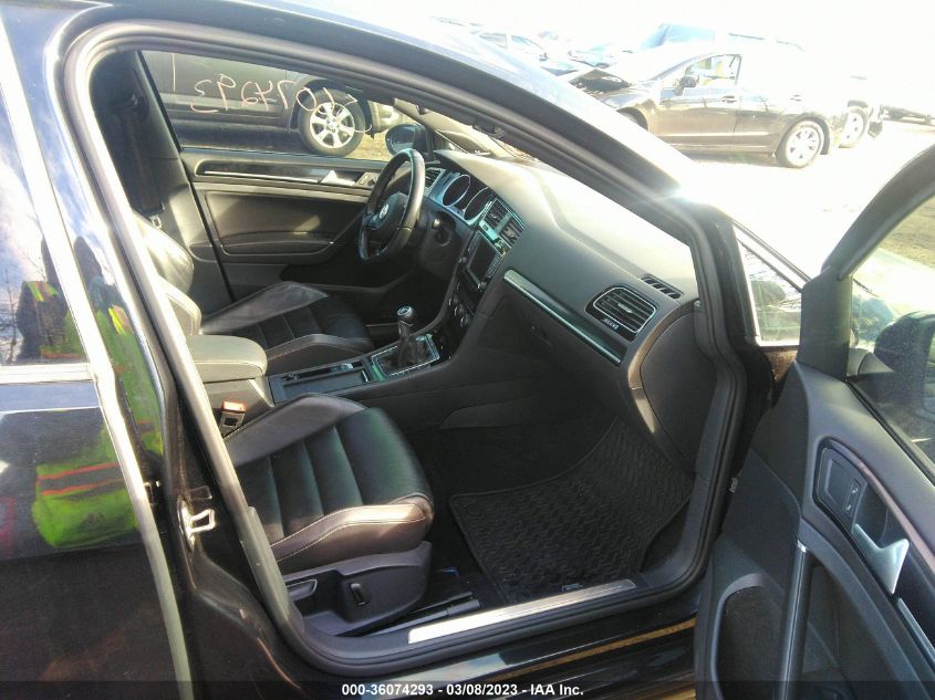 2016 VOLKSWAGEN GOLF R - WVWUF7AU2GW207331