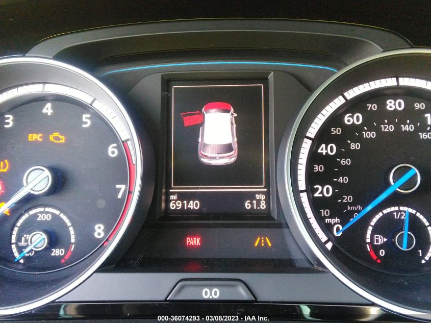 2016 VOLKSWAGEN GOLF R - WVWUF7AU2GW207331