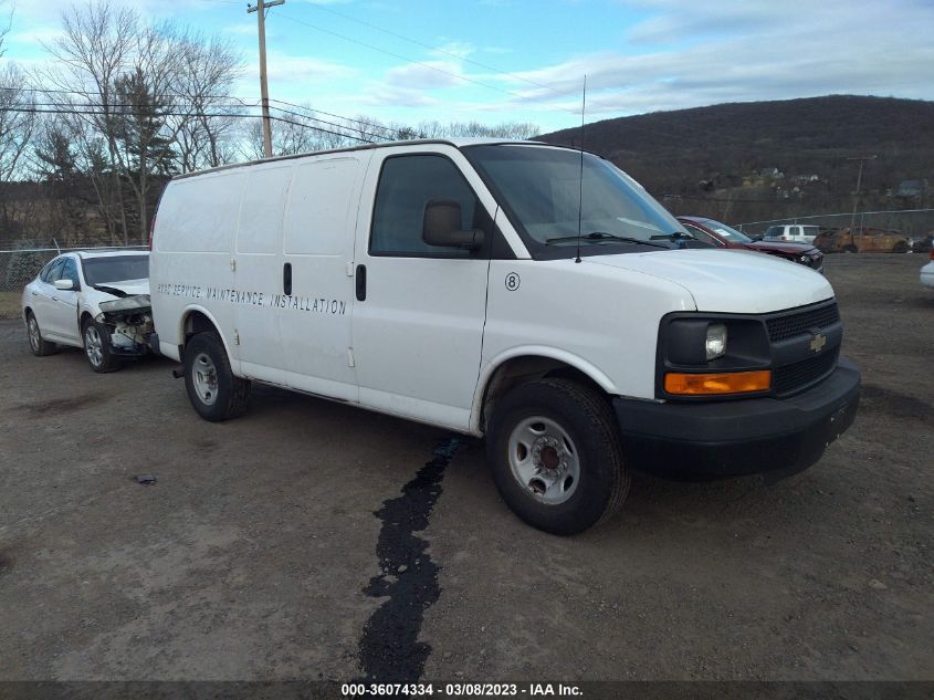 2015 CHEVROLET EXPRESS CARGO VAN - 1GCWGFFF8F1109944