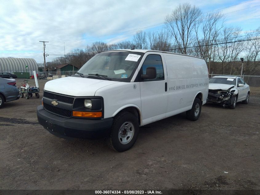 2015 CHEVROLET EXPRESS CARGO VAN - 1GCWGFFF8F1109944