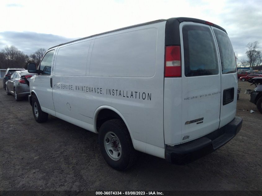 2015 CHEVROLET EXPRESS CARGO VAN - 1GCWGFFF8F1109944