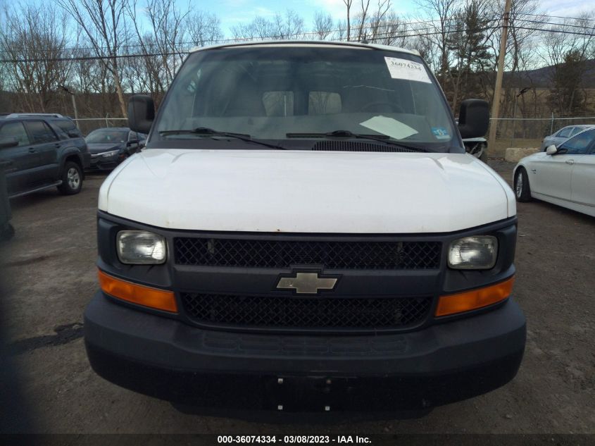 2015 CHEVROLET EXPRESS CARGO VAN - 1GCWGFFF8F1109944