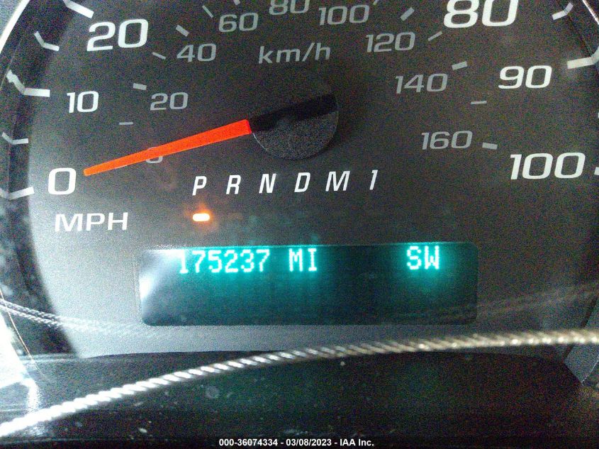 2015 CHEVROLET EXPRESS CARGO VAN - 1GCWGFFF8F1109944