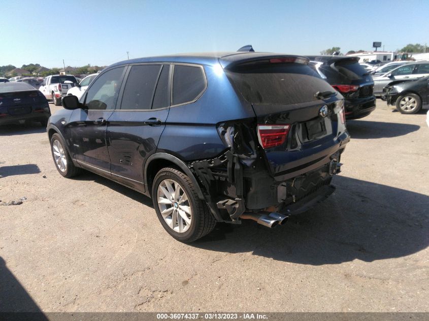 2014 BMW X3 XDRIVE28I - 5UXWX9C50E0D12510