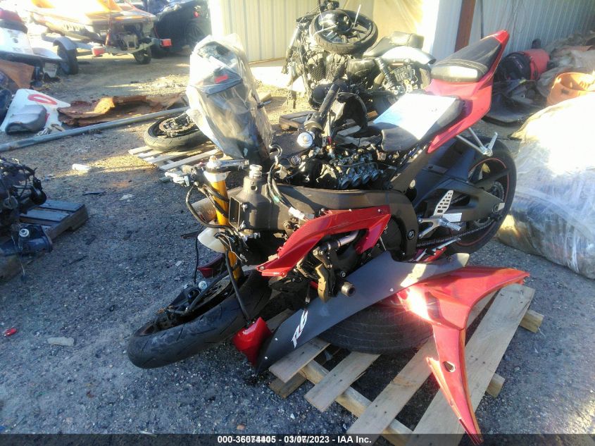 2007 YAMAHA YZFR6 L - JYARJ12E07A022051