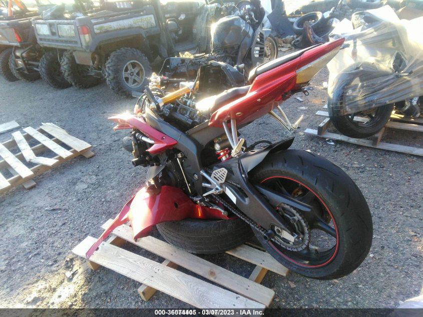 2007 YAMAHA YZFR6 L - JYARJ12E07A022051