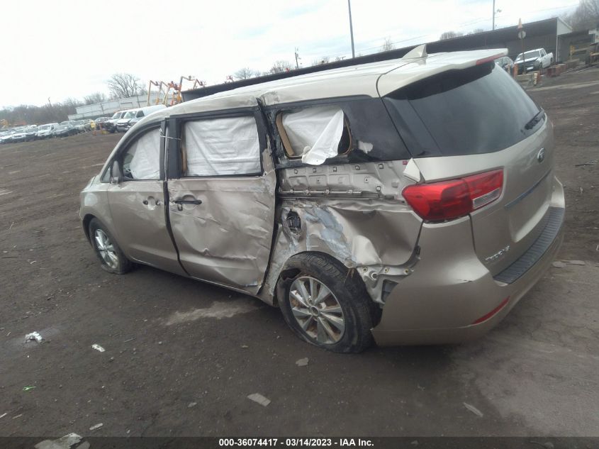 2017 KIA SEDONA LX - KNDMB5C11H6219314