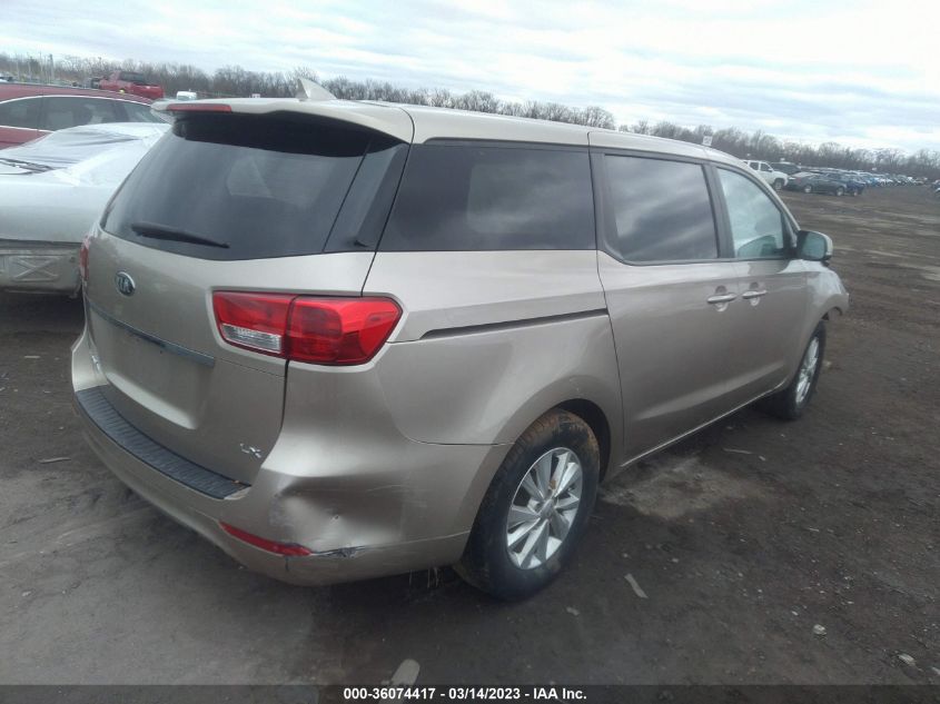 2017 KIA SEDONA LX - KNDMB5C11H6219314