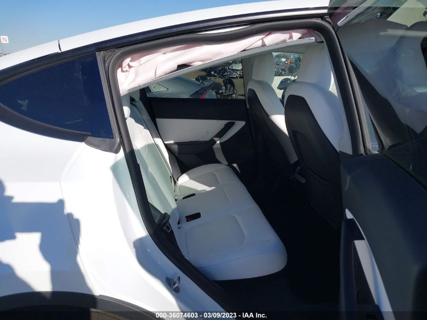 2022 TESLA MODEL Y LONG RANGE - 7SAYGDEE5NF445744