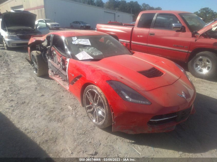 2016 CHEVROLET CORVETTE 3LT - 1G1YE2D74G5120624
