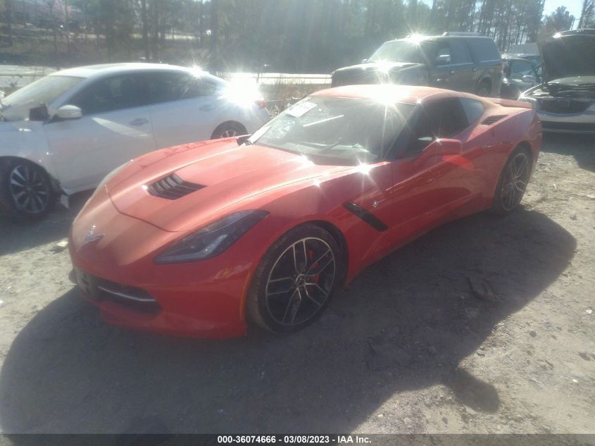 2016 CHEVROLET CORVETTE 3LT - 1G1YE2D74G5120624