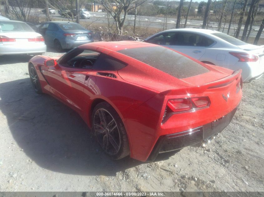 2016 CHEVROLET CORVETTE 3LT - 1G1YE2D74G5120624