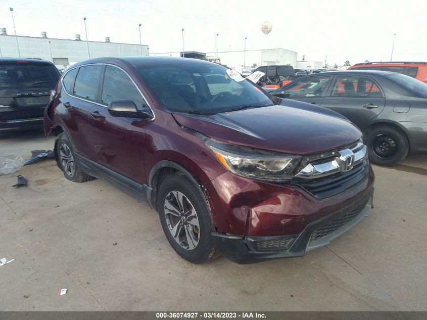 2017 HONDA CR-V LX - 7FARW5H36HE001642