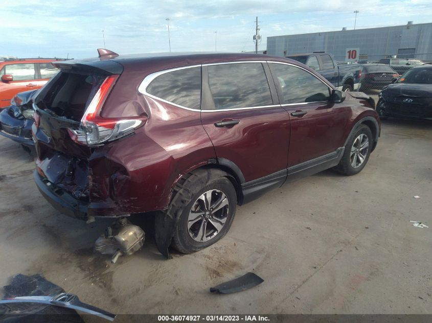 2017 HONDA CR-V LX - 7FARW5H36HE001642