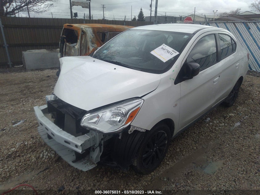 VIN ML32F4FJ9LHF04377 2020 MITSUBISHI MIRAGE G4 SE/LE