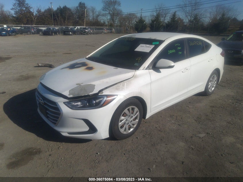 VIN 5NPD74LF9JH262365 2018 HYUNDAI ELANTRA SE