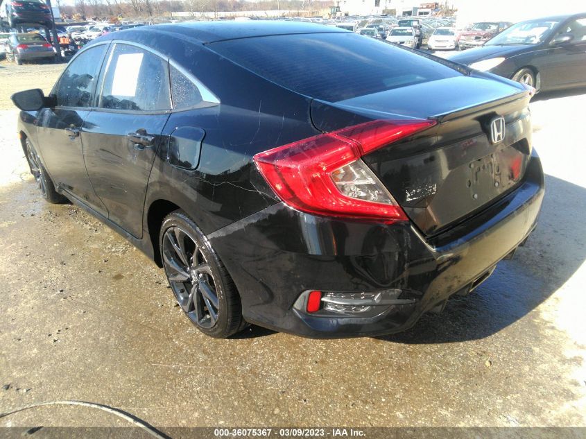 2020 HONDA CIVIC SEDAN SPORT - 19XFC2F88LE211758