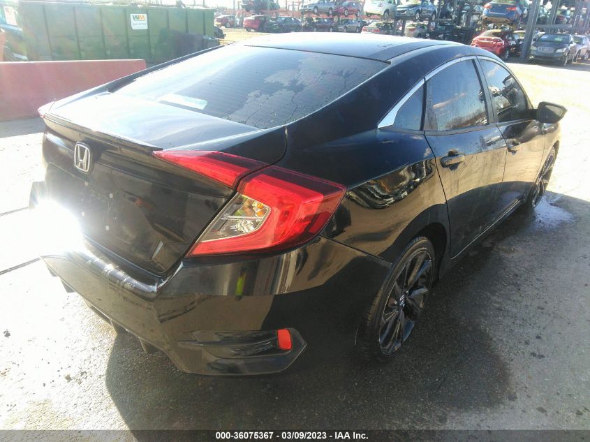 2020 HONDA CIVIC SEDAN SPORT - 19XFC2F88LE211758